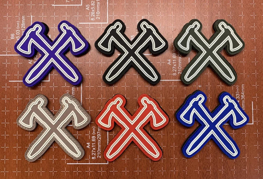 PVC Pipehawks Patches