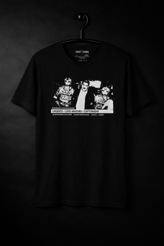 Captured Maduro Newspaper Tee
